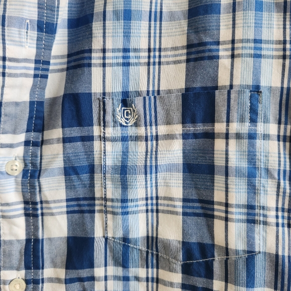 Chaps Short Sleeve Button Front Shirt Bundle - Picture 3 of 6